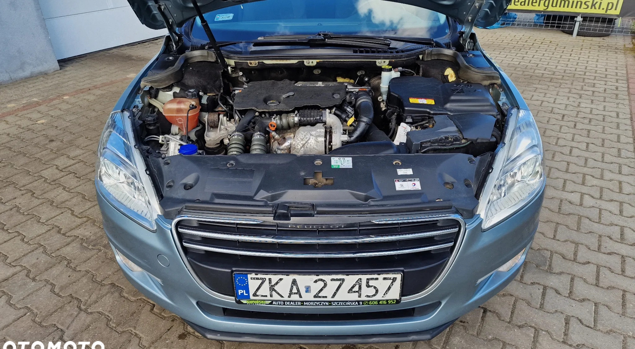 Peugeot 508 cena 22999 przebieg: 282000, rok produkcji 2011 z Tuchola małe 667